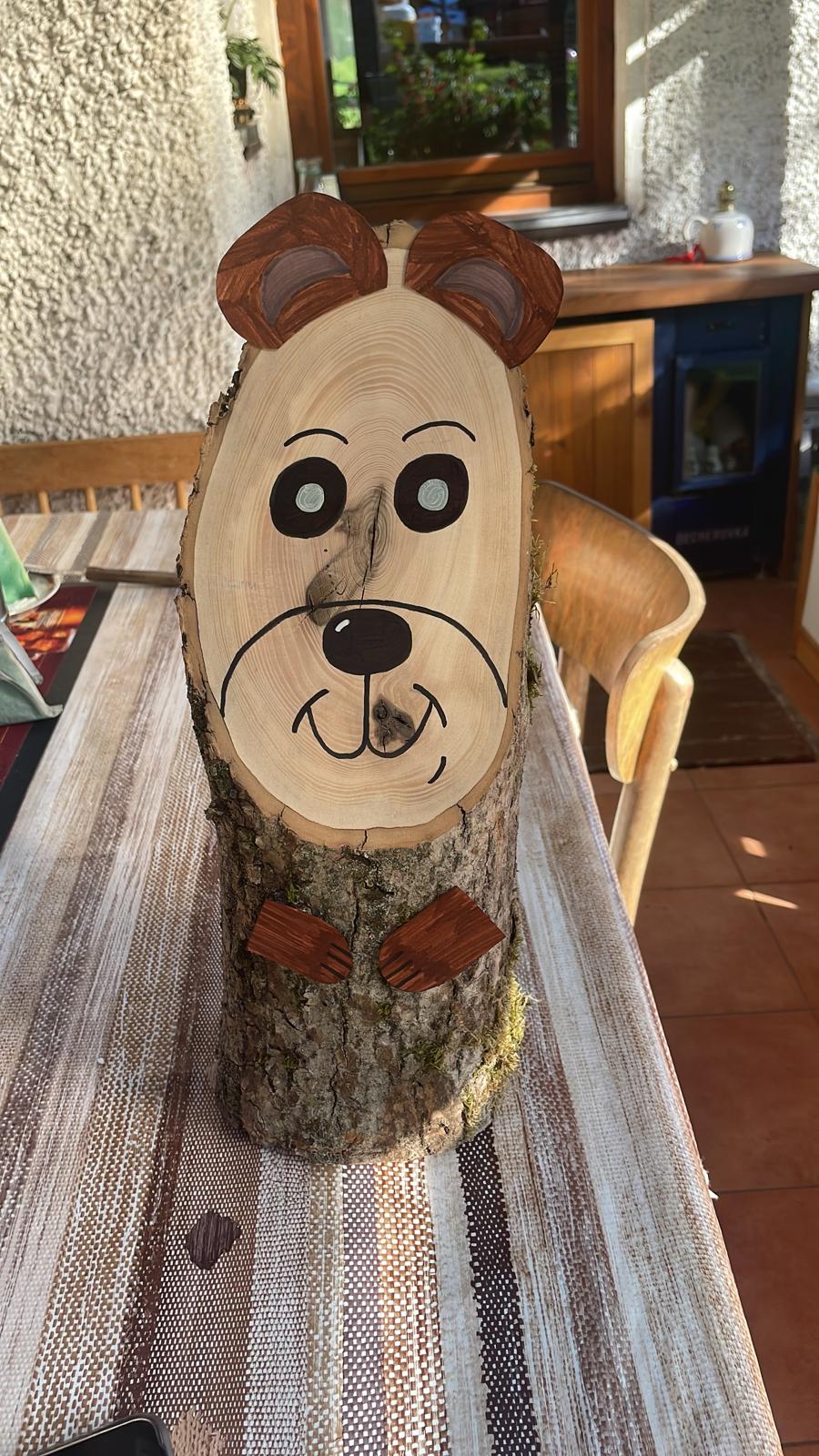 Dřevěná figurka Krysák